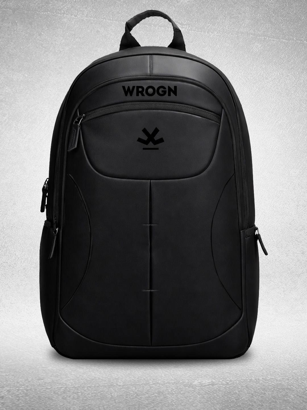 WROGN Ergonomic Water Resistant Backpack with Reflective Strip & Rain Cover
