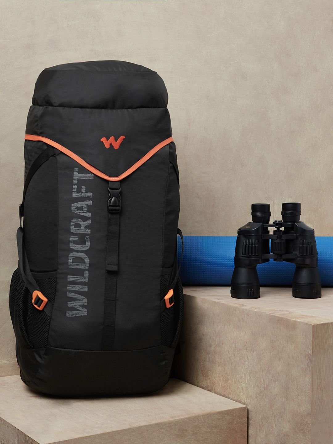 Wildcraft Unisex Black Mynt Eclipse 45L Rucksack