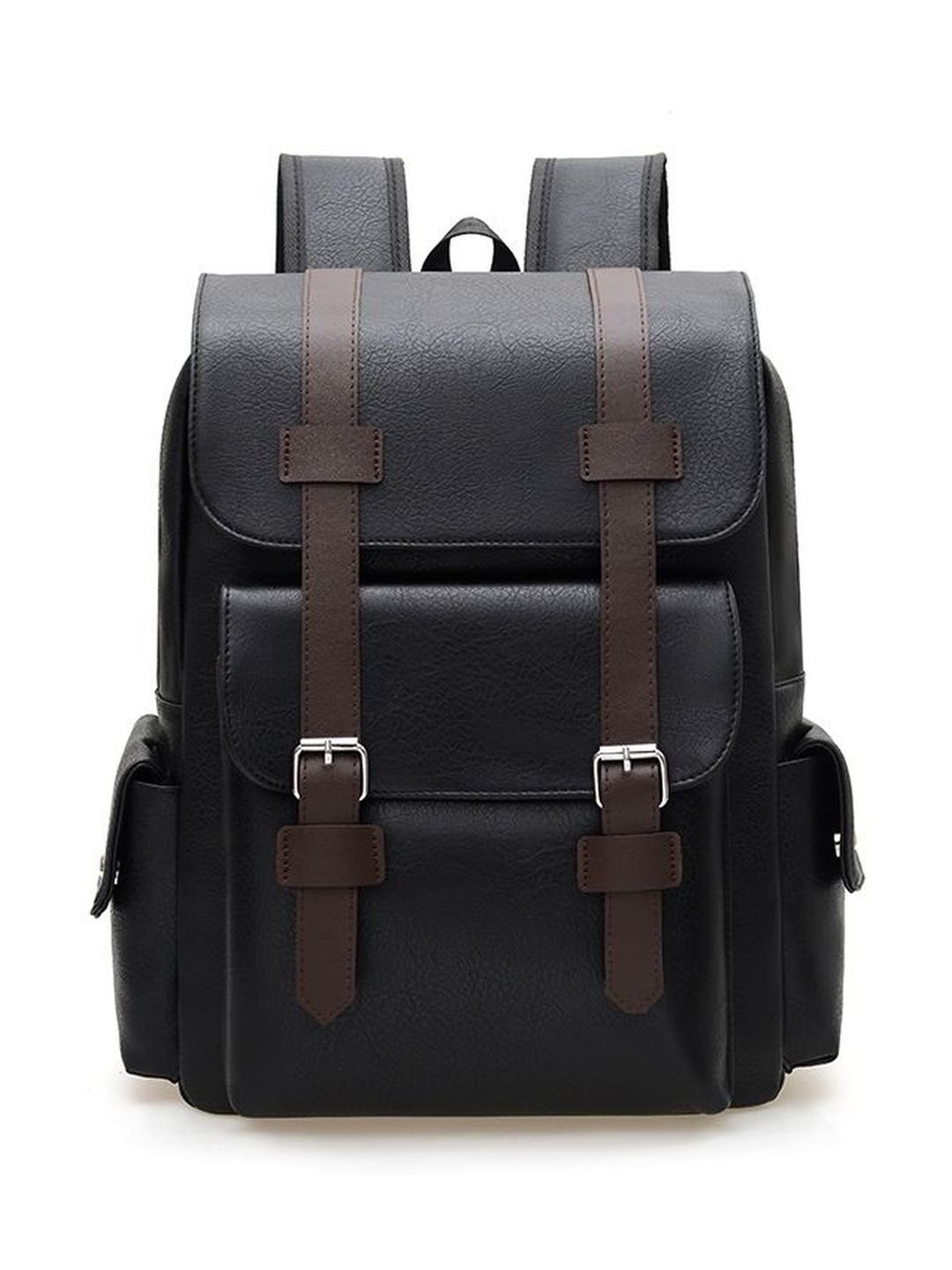 ANDREW HILL Men Contrast Detail Backpack