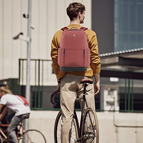 Victorinox Unisex Polyester Deluxe Laptop Backpack (Burgundy) - Image 2