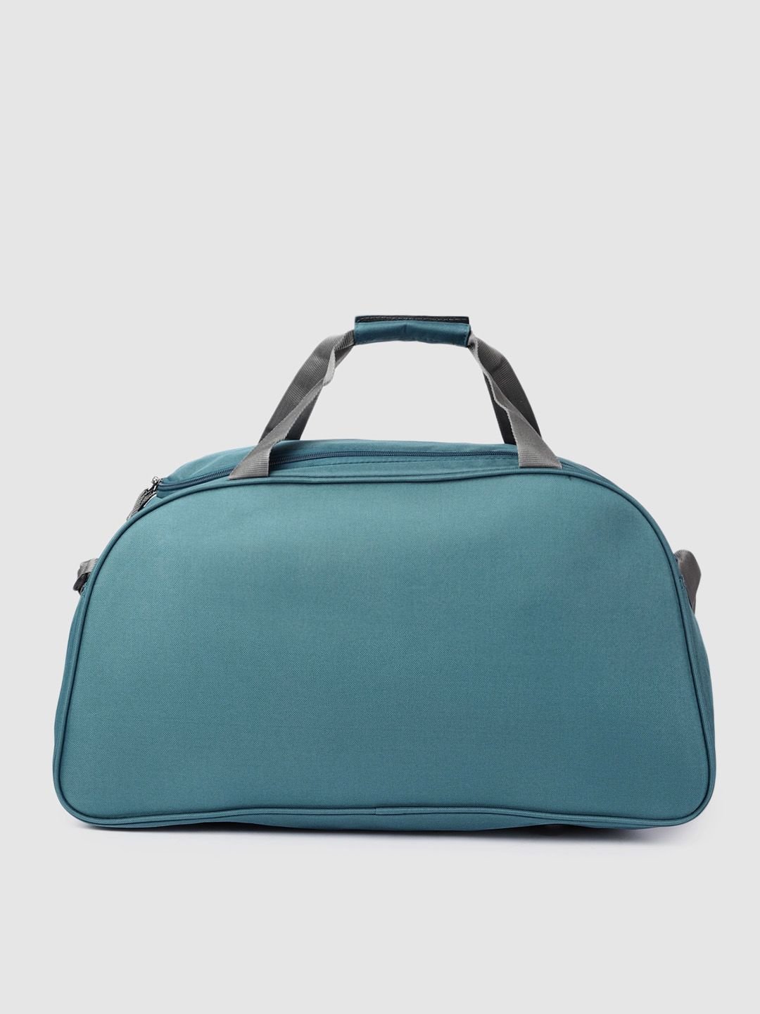 Aristocrat Teal Blue Solid Large Duffel Bag - Image 3
