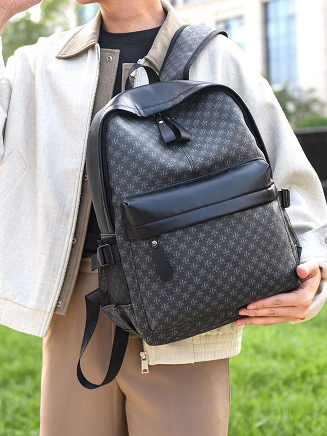 StyleCast x Revolte Men Graphic Backpack - Image 4