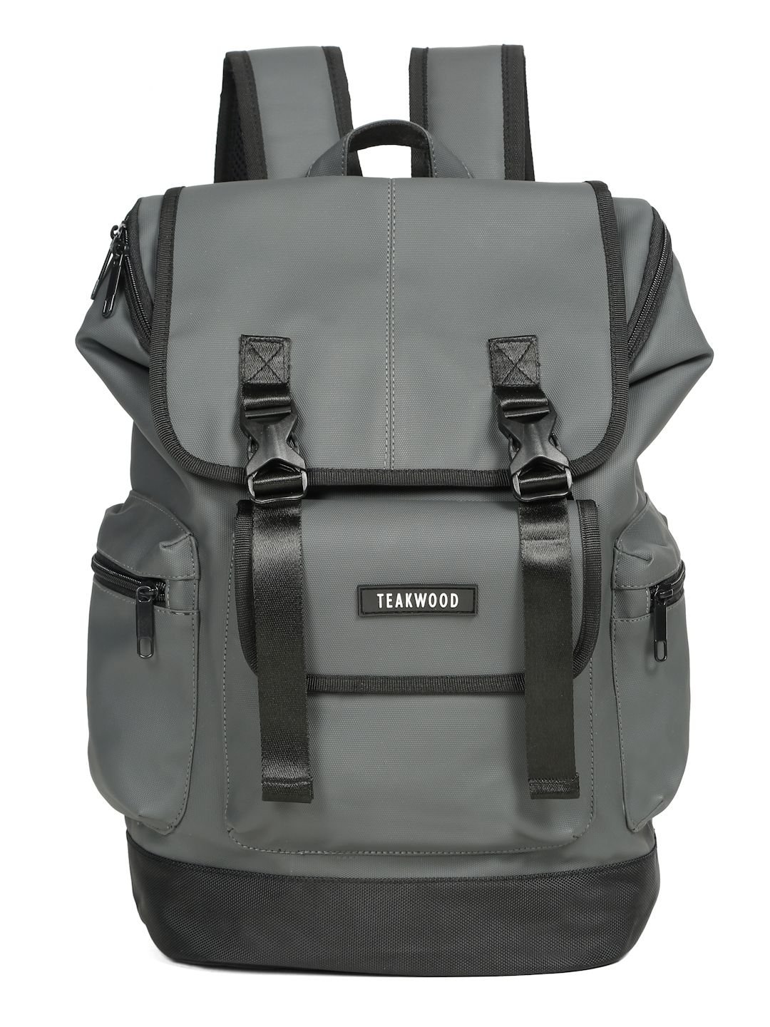 Teakwood Leathers Unisex Solid Backpack with Laptop Size Up to 15 inch - Image 2