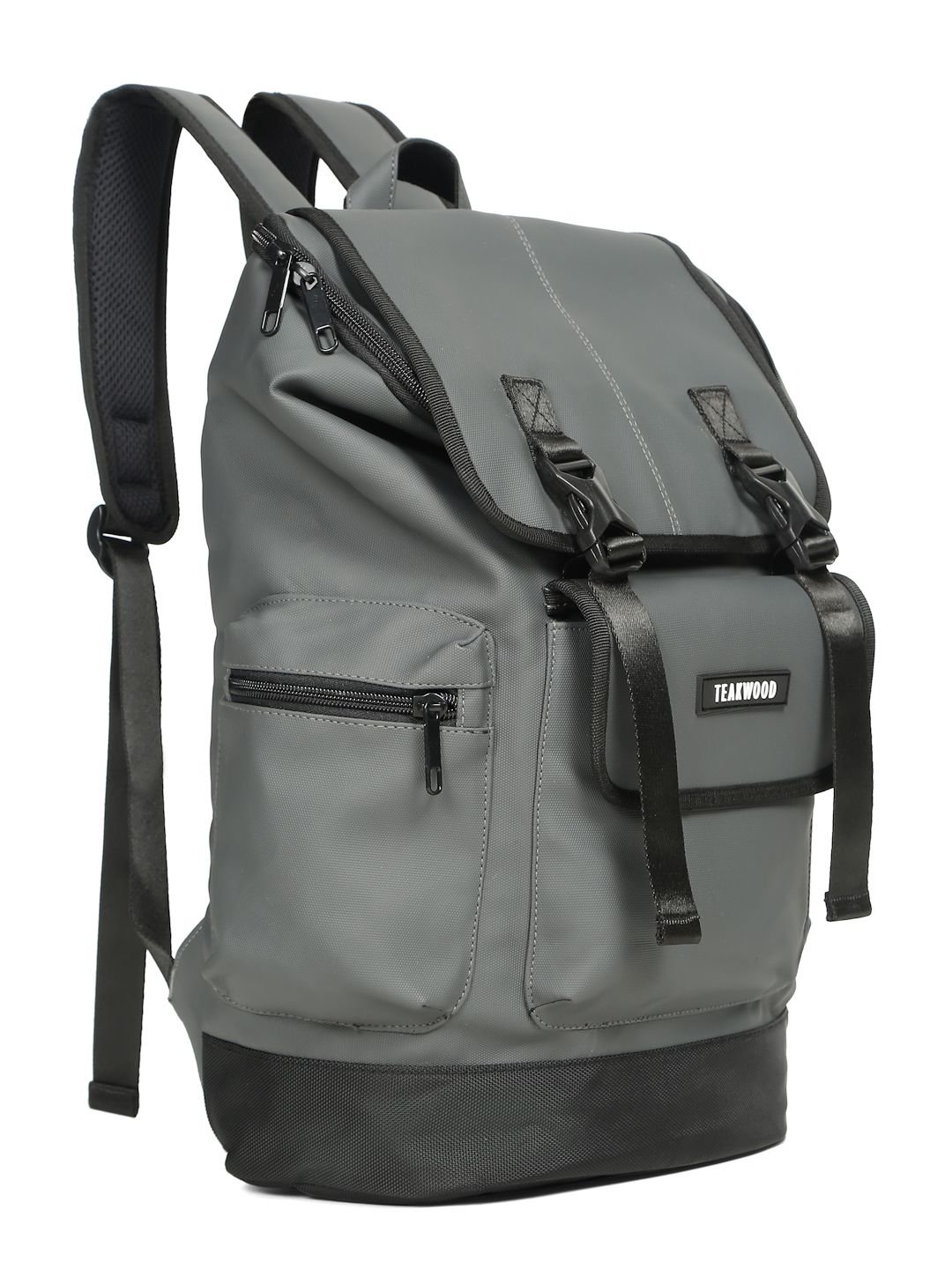 Teakwood Leathers Unisex Solid Backpack with Laptop Size Up to 15 inch - Image 3