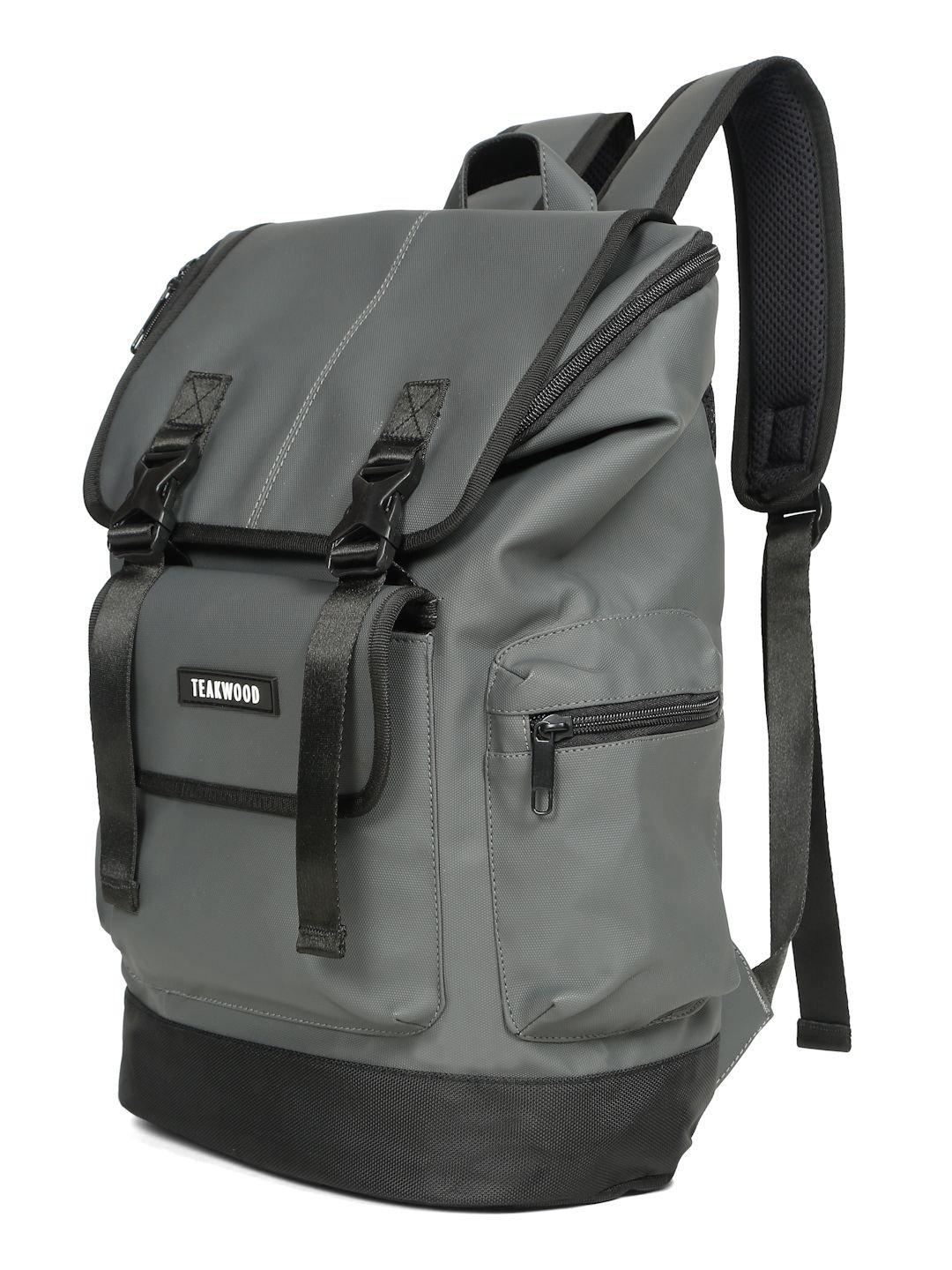 Teakwood Leathers Unisex Solid Backpack with Laptop Size Up to 15 inch - Image 4