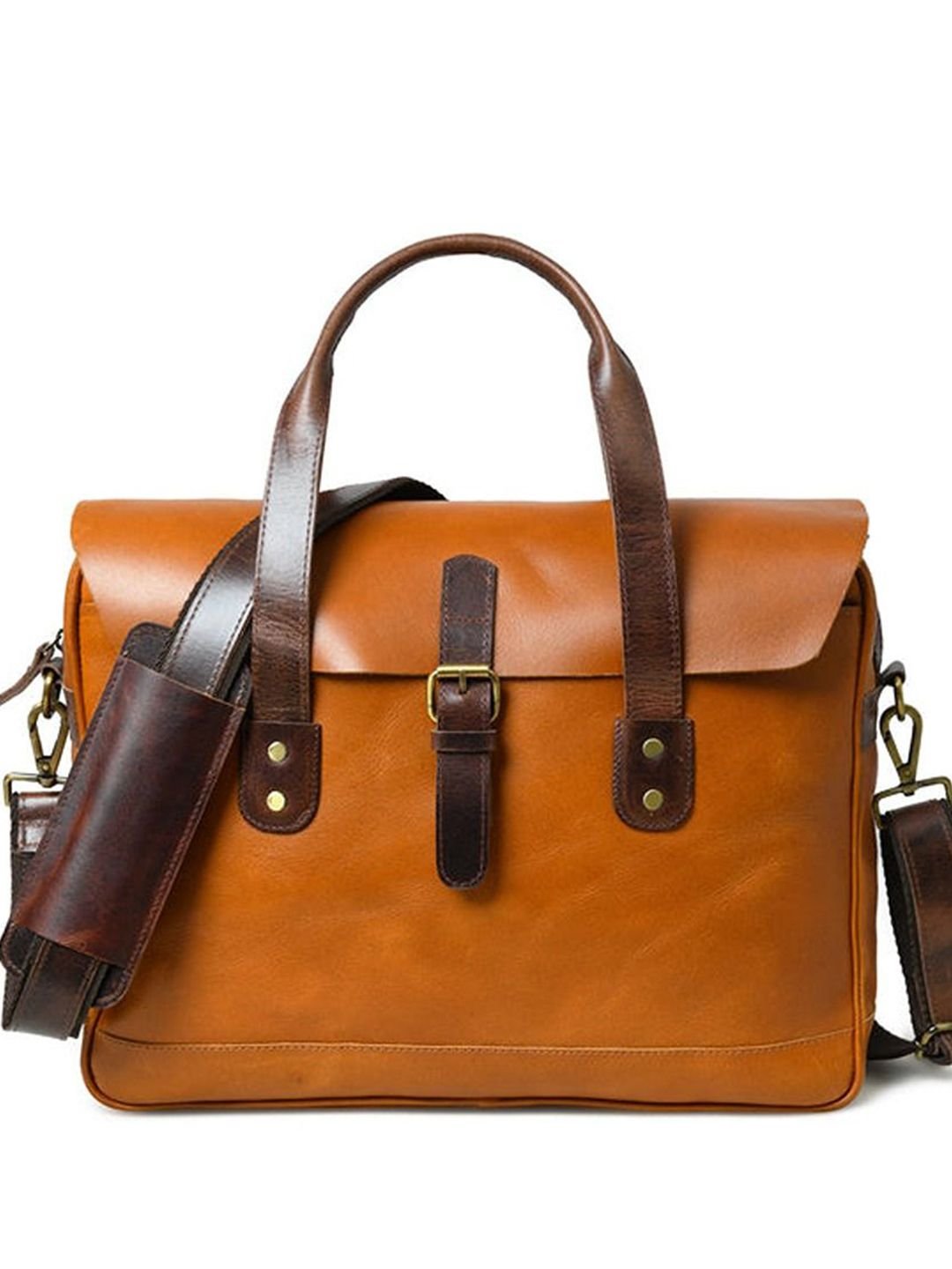 MaheTri Unisex Executive Travel Briefcase Satchel Laptop Bag - Image 2