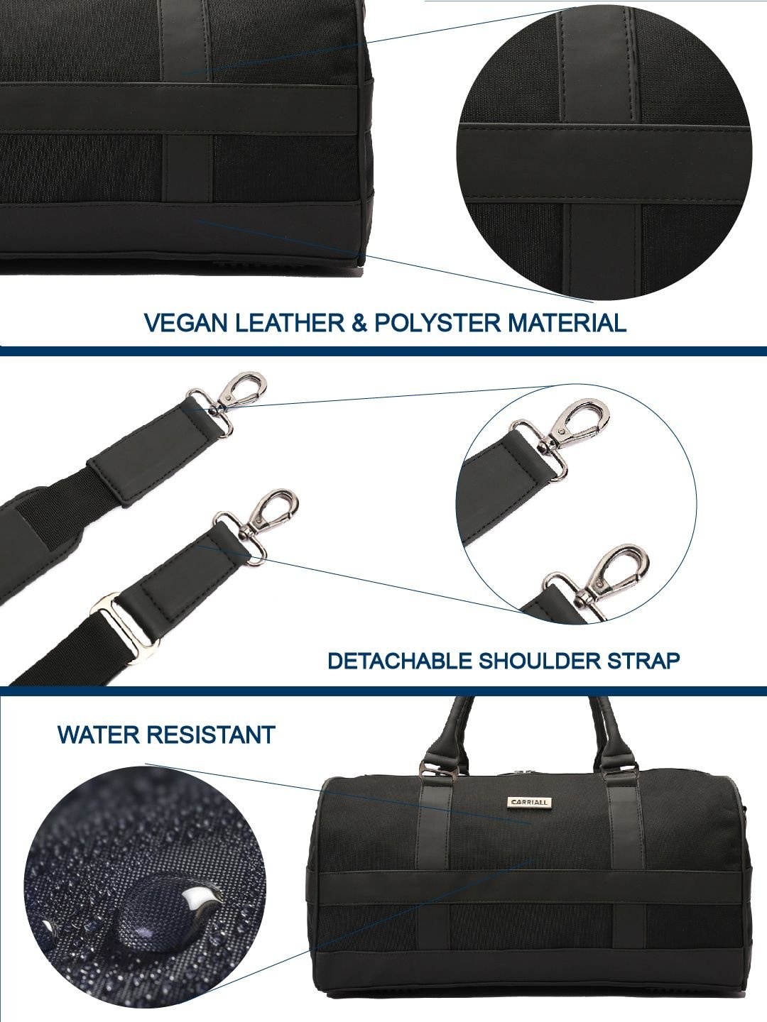 CARRIALL Travel Duffle Bag - Image 4