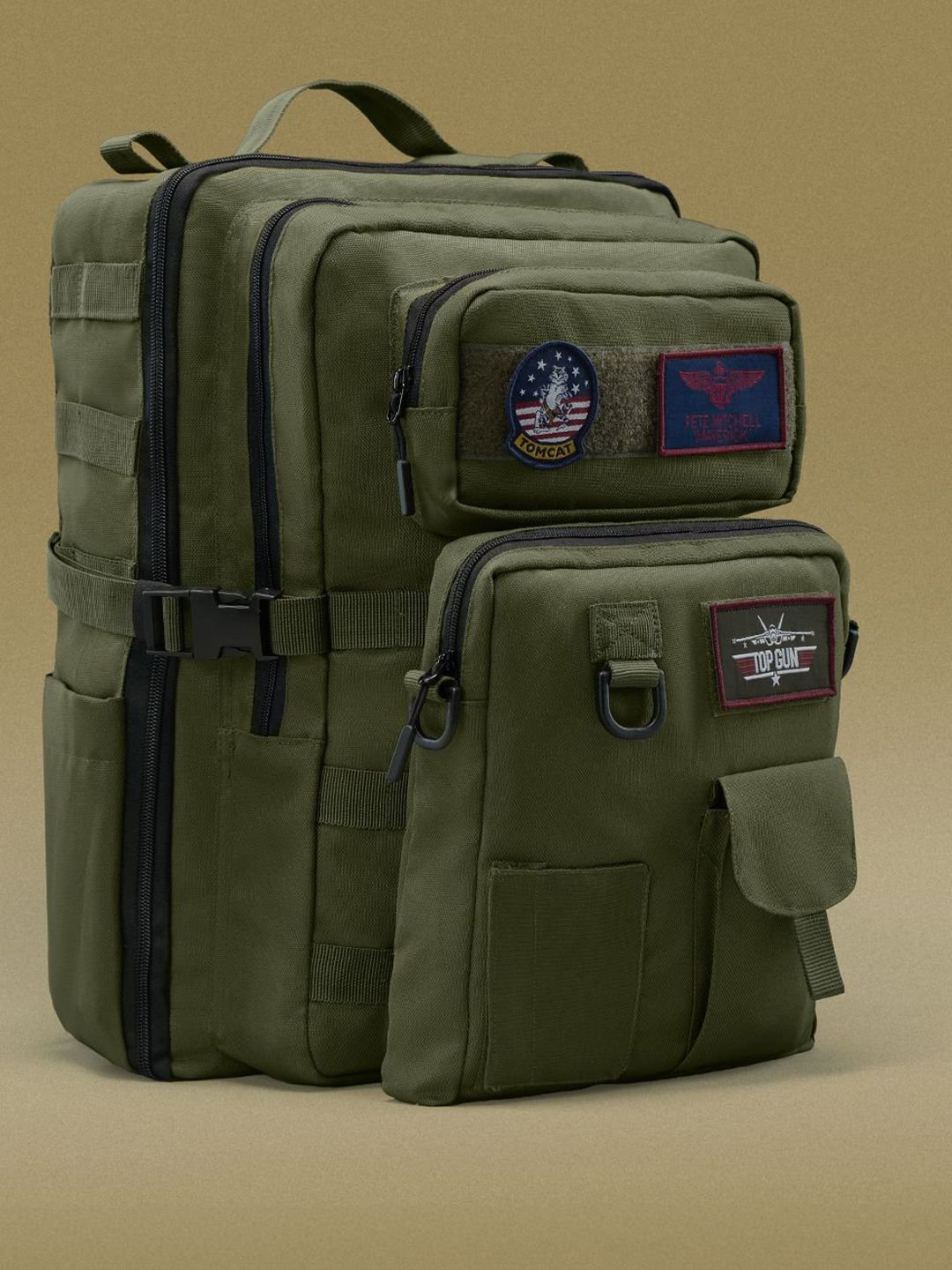 The Souled Store Unisex Top Gun Maverick Travel Duffle Overnighter Bag - Image 2