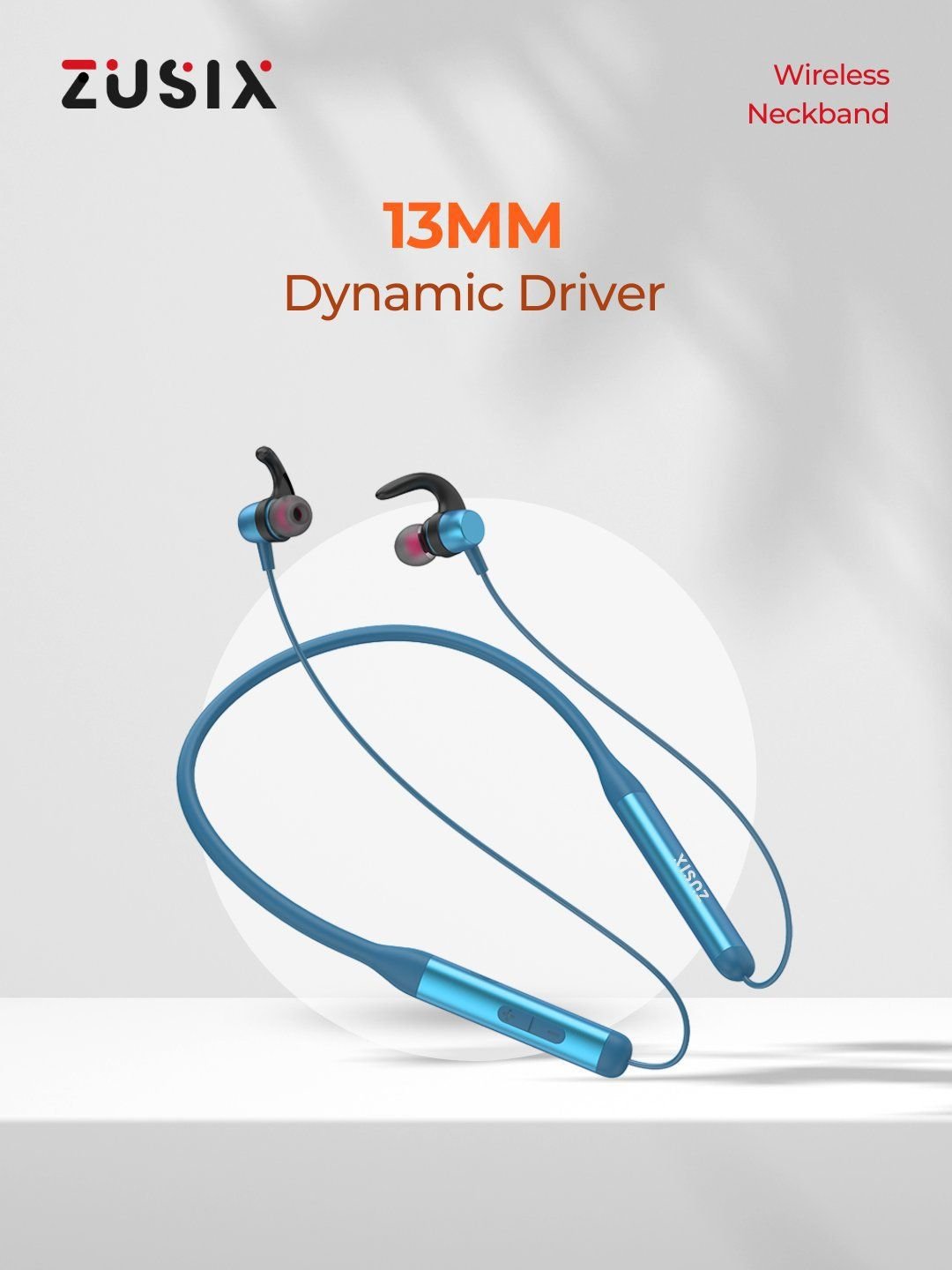 zusix Elite 90 With Upto 48 Hrs & Bluetooth In-ear Wireless Neckband - Image 3