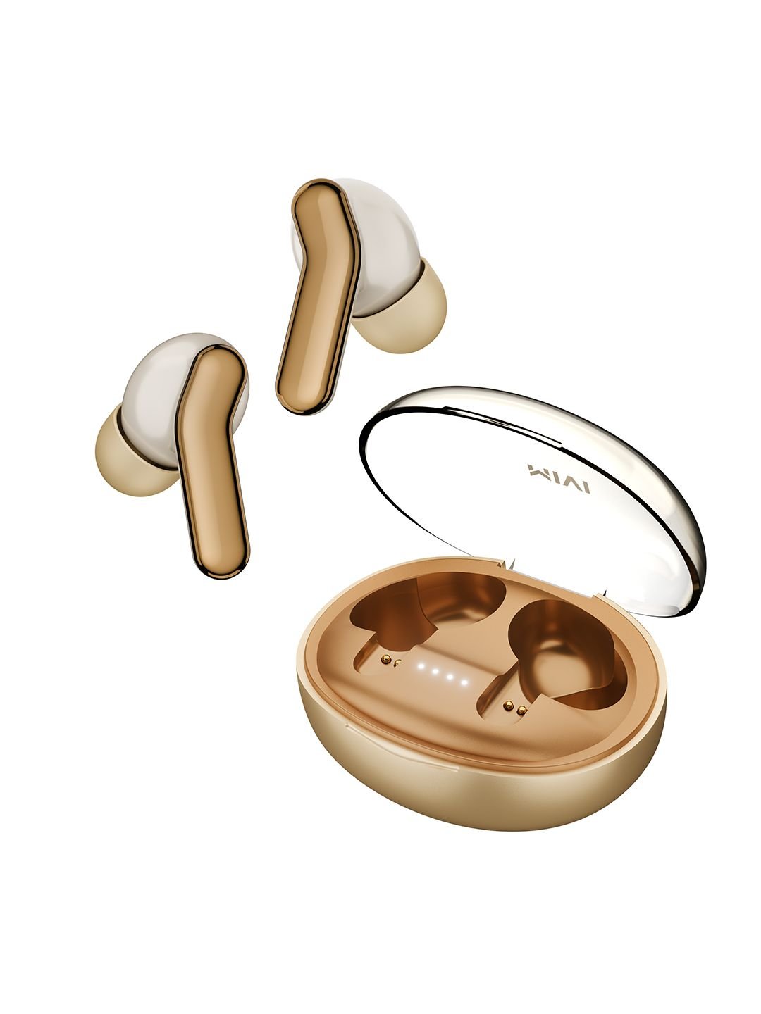 mivi DuoPods Roar TWS Earbuds - Mocha Beige