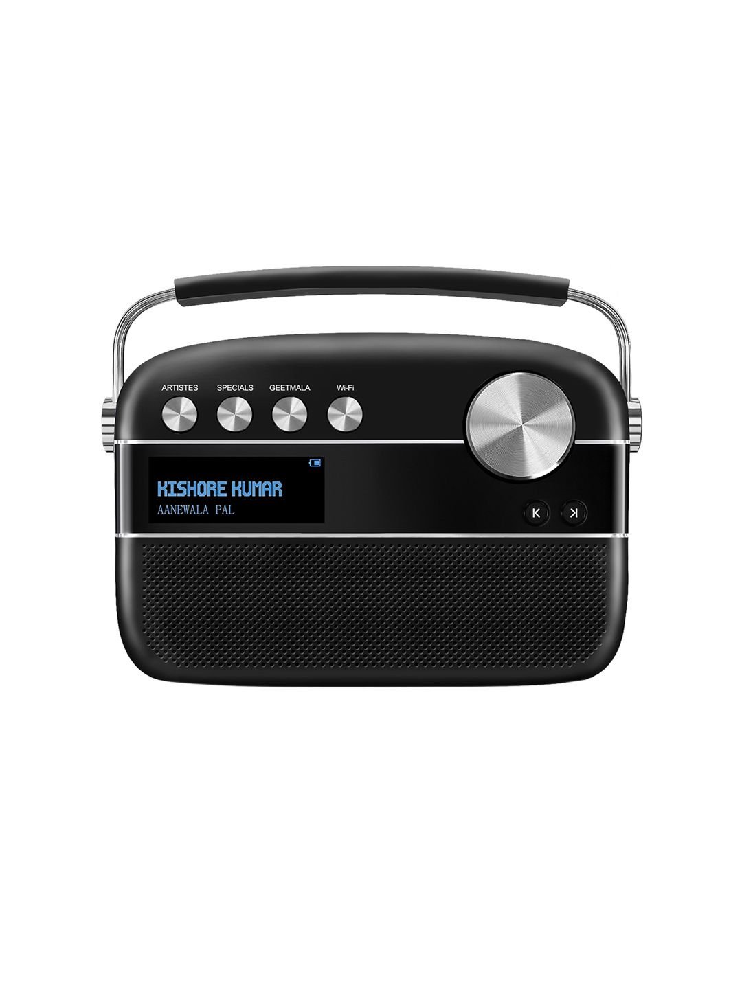 Saregama Carvaan 2.0 Hindi-Music Player 5000 Pre-loaded songs  with Podcast -Classic Black