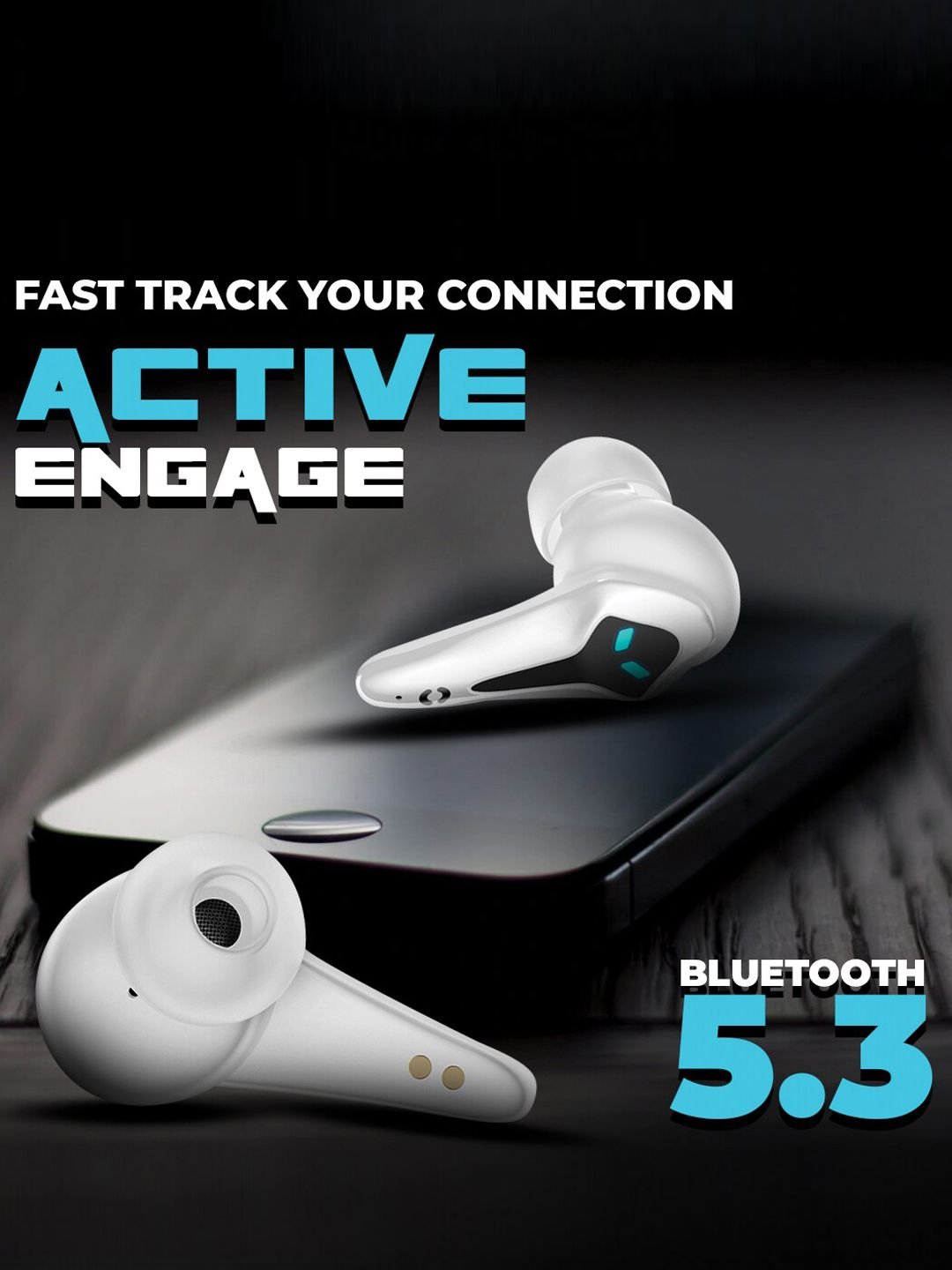 HOPPUP Predator Xo3 Gaming Earbuds Headphones - Image 3