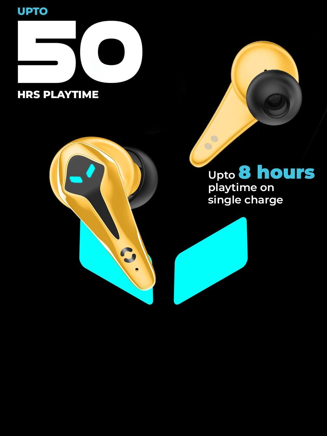 HOPPUP Predator Xo3 Gaming Earbuds  Headphones - Image 3