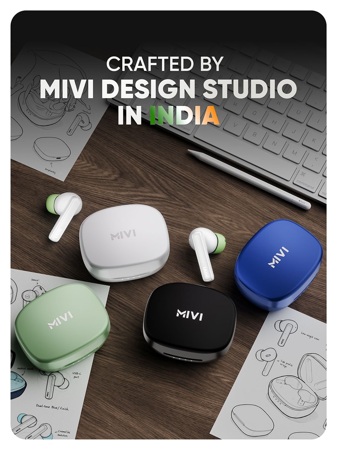 mivi DuoPods Sync TWS Earbuds - Image 4