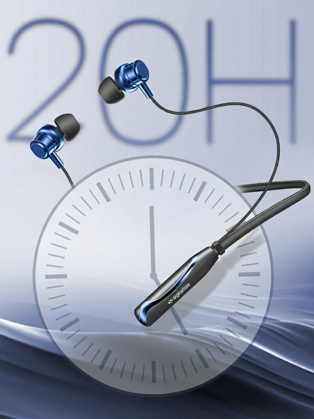 SIGNATIZE Neckband Wireless Bluetooth Headphone - Image 2