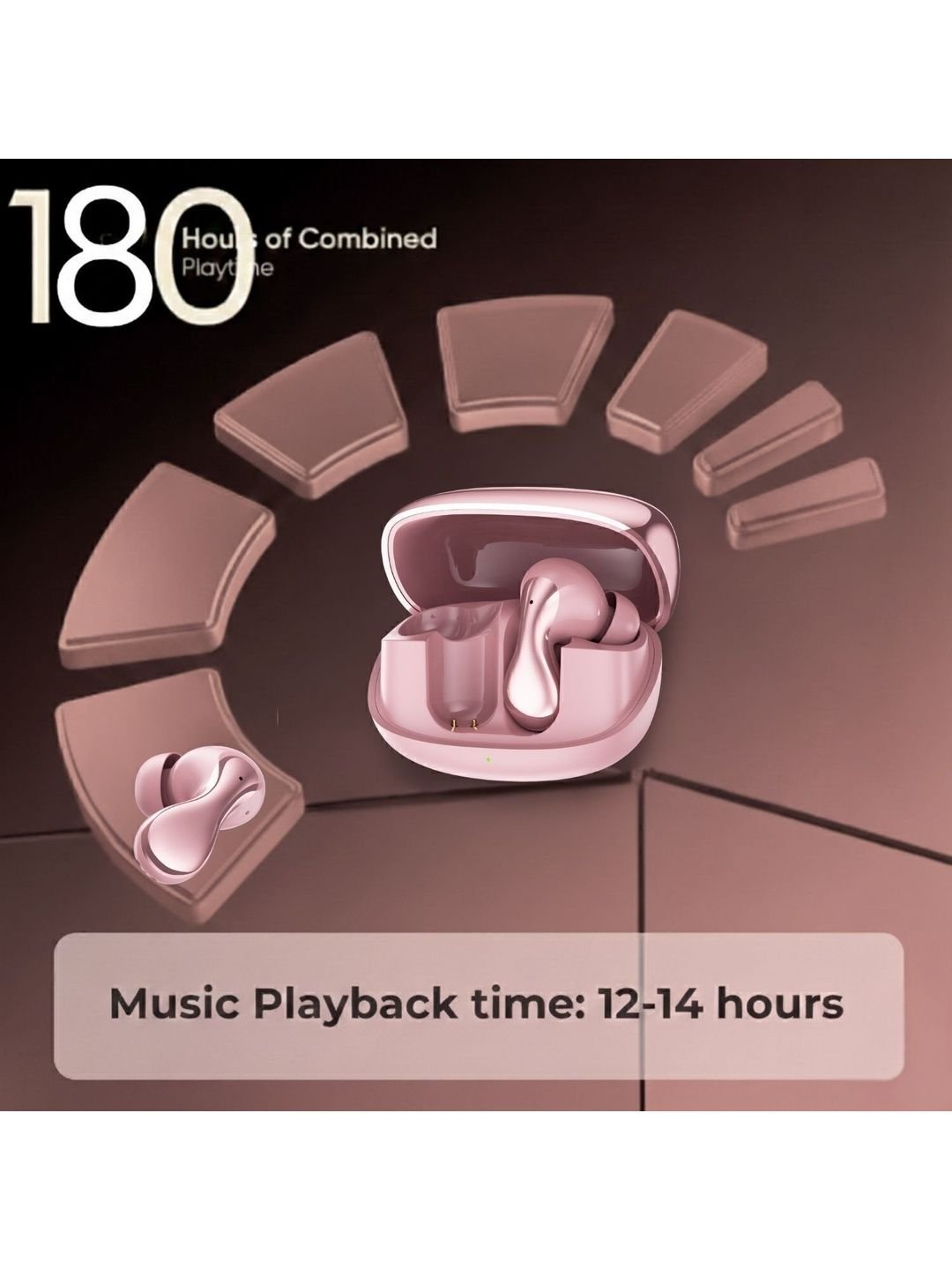 inear inear 2026 Launch Juke Buds Pro3 TWS Wireless Earbuds with 10mm Drivers- 60H Playback - Image 2