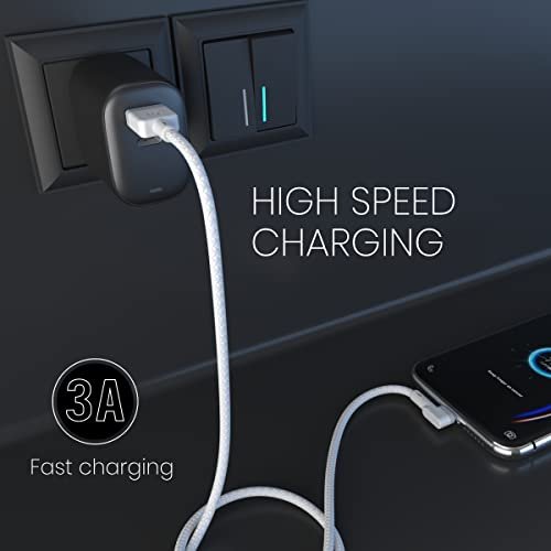 Portronics Konnect L POR-1403 Fast Charging 3A Type-C Cable 1.2 Meter with Charge & Sync Function for All Type-C Devices (White) - Image 4
