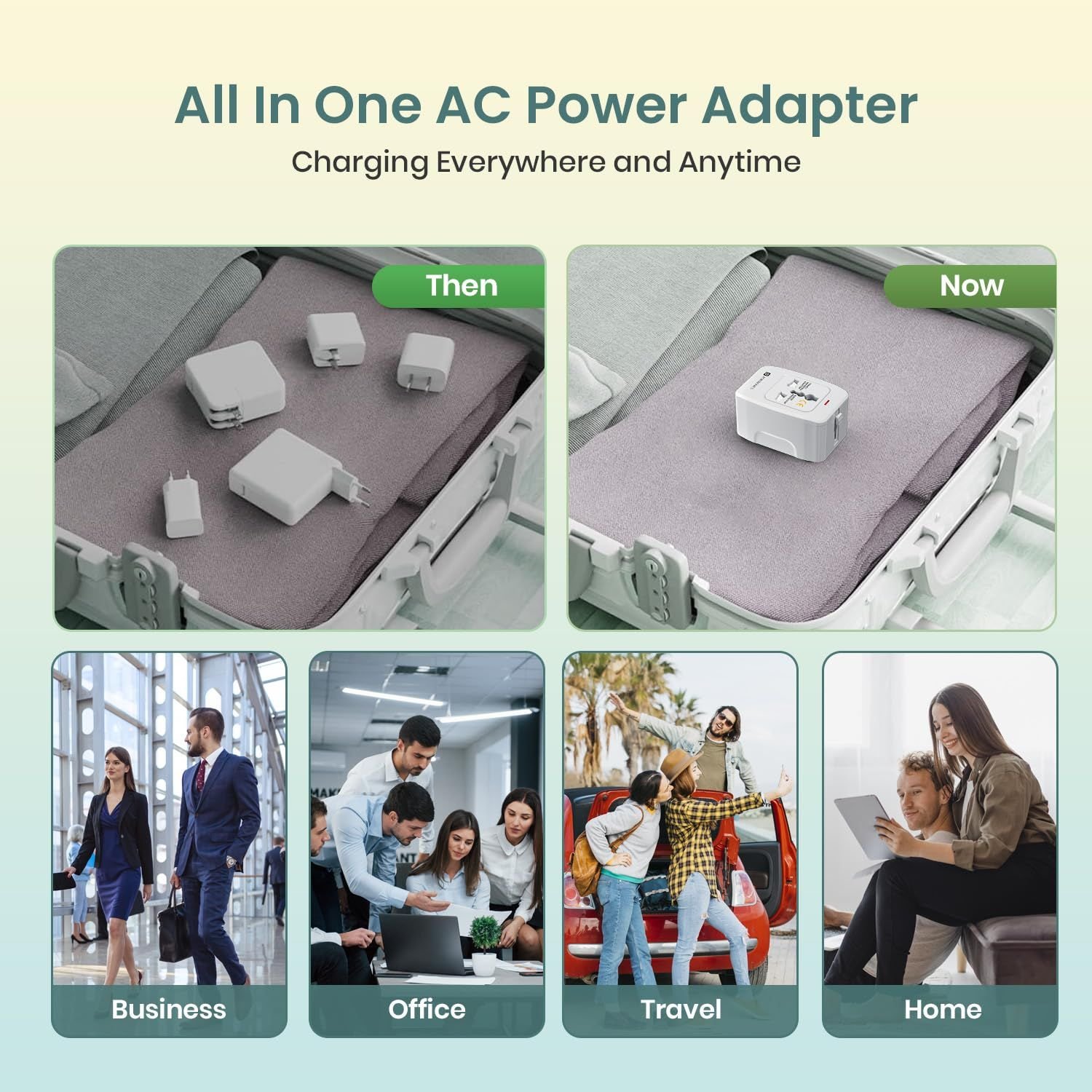 Portronics Juicemate 3 Universal Travel Adapter with 6A AC Socket Output Charger - Image 4