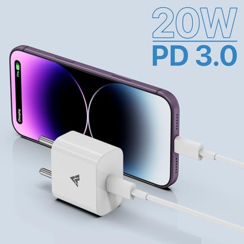 iPhone Charger Adapter 20W Lightning Cable Combo (MFi-Certified) Compatible with iPhone 14/14Plus/14Pro/14 Pro max13/13 Pro/13 Pro max/12/12 Pro/11/X/X - Image 2