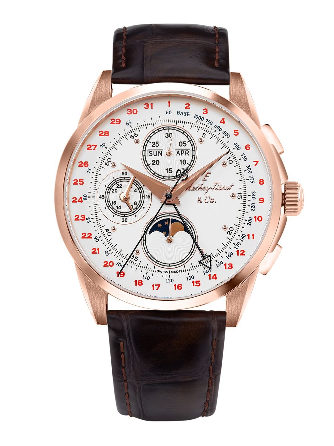 Mathey-Tissot Swiss Made Automatic Landeron 78 Movement Dial Analog Watch - H711CHTLPI