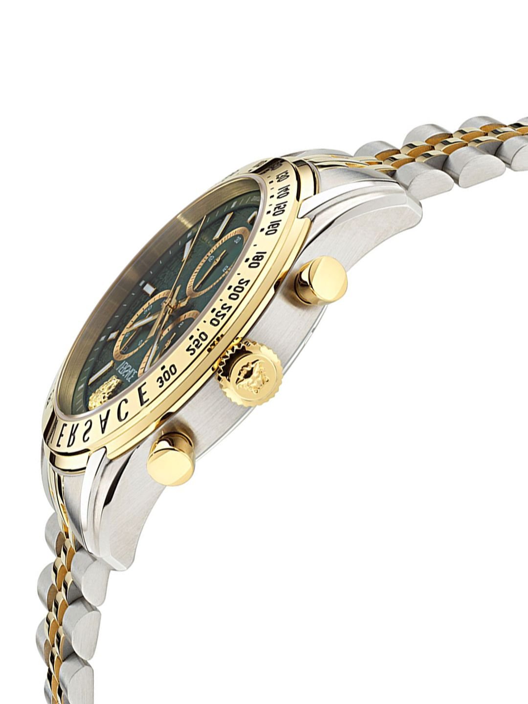 Men Embellished Dial & Stainless Steel Straps Analogue Watch VE8R00524 - Image 2