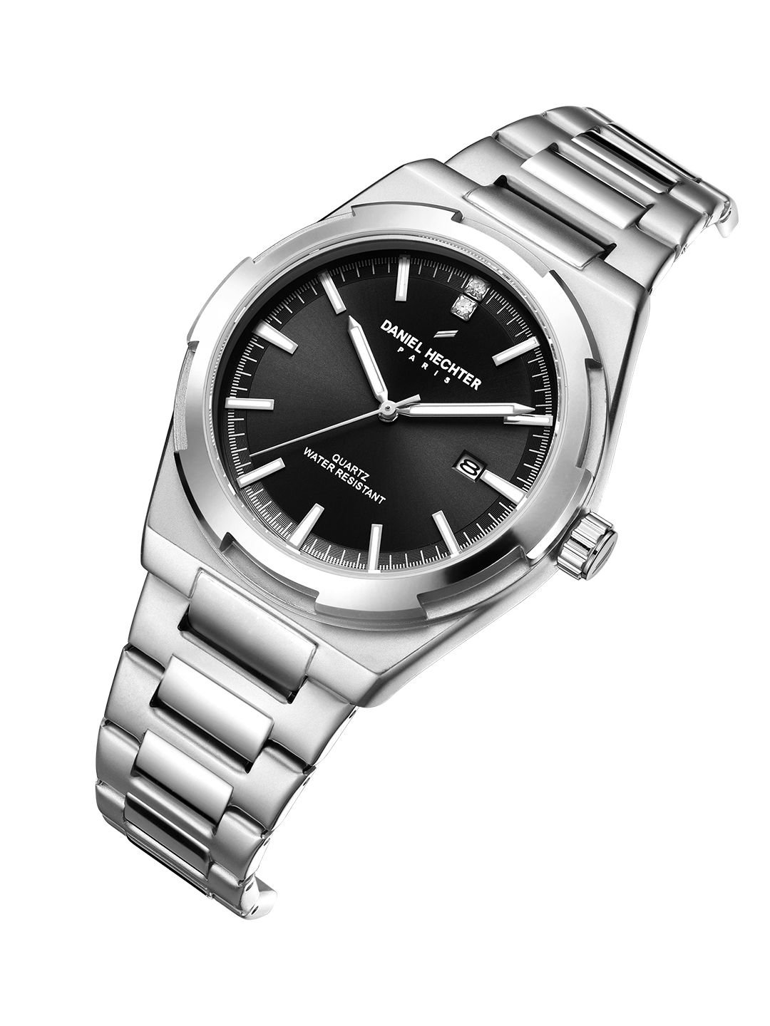 Daniel Hechter Men Round Dial & Stainless Steel Straps Analogue Watch DHM1022-11 - Image 3