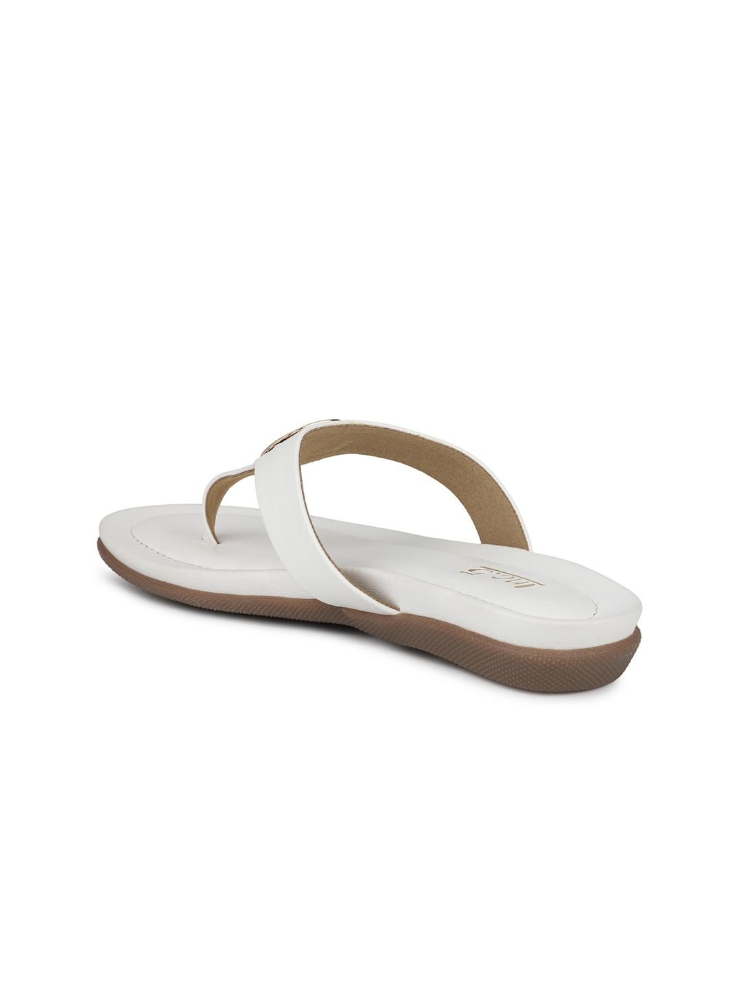 Open Toe T-Strap Flats - Image 3