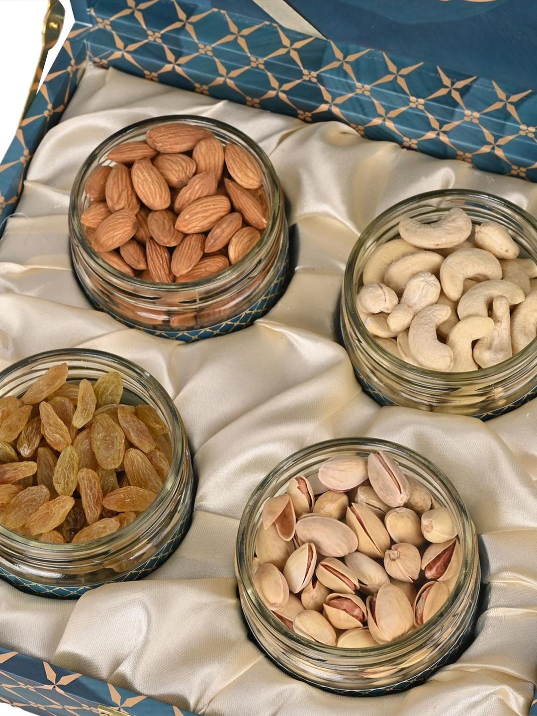 Riwaz Set Of 4 Dry Fruits Gift Pack-450gm - Image 4
