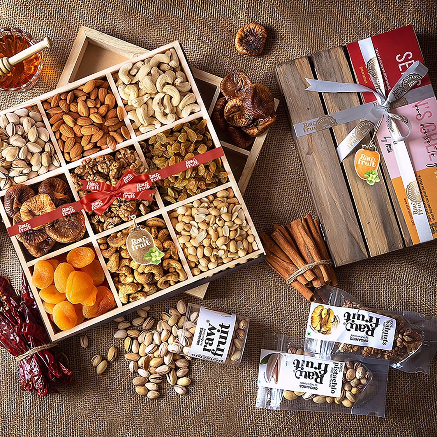 Hyperfoods® Rakhi For Brother Rakhi Gift Set For Brother Rakhi Gift Hamper Rakhi With Gift For Brother L9 Basic Pack Of 9 Dryfruits Combo Pack Rakhi With Dryfruits - Image 7