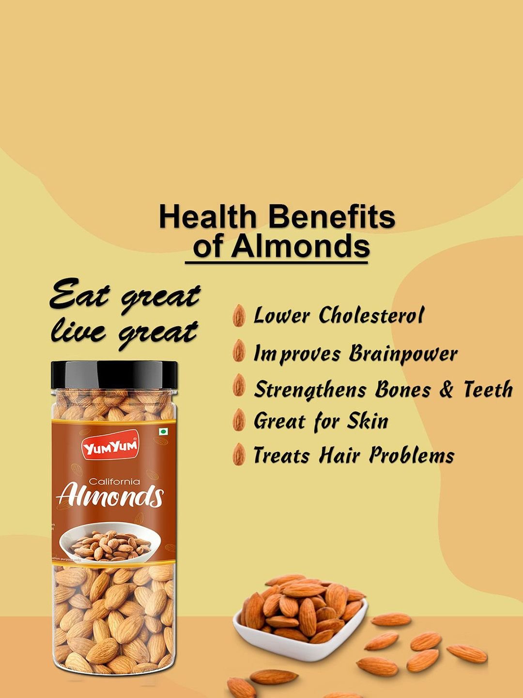 YUM YUM Pack Of 4 Mixed Dry Fruits -150 g Each - Image 4