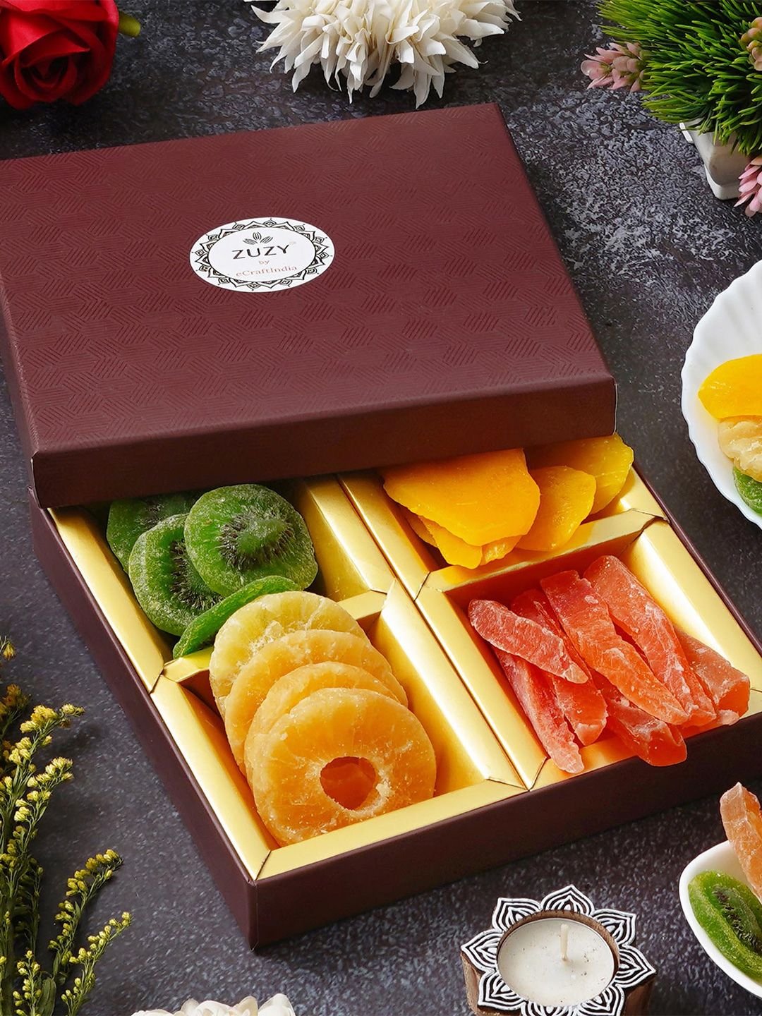 eCraftIndia Zuzy Sun Dried Fruit Box
