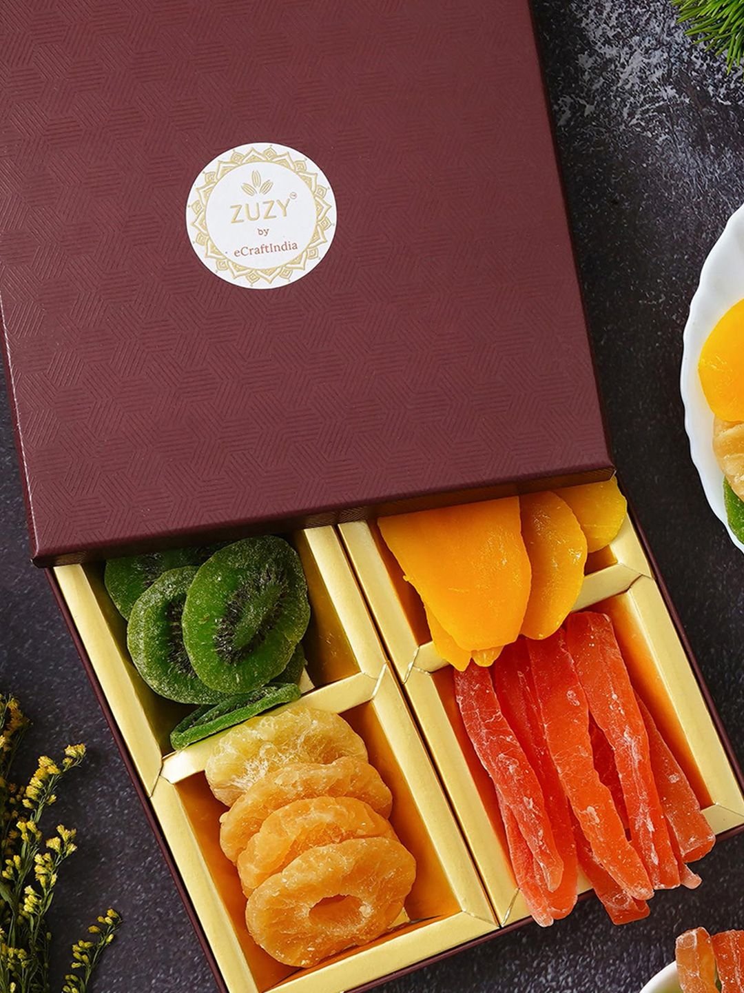 eCraftIndia Zuzy Sun Dried Fruit Box - Image 3