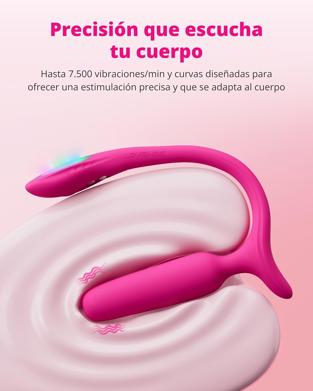 LOVENSE Velvo Rabbit Vibrator with Rotating Beads, Powerful G‑Spot & Clit Vibrator for Women + LOVENSE Lush Anal Wearable Vibrating Butt Plug for Men Women Couples - Image 7