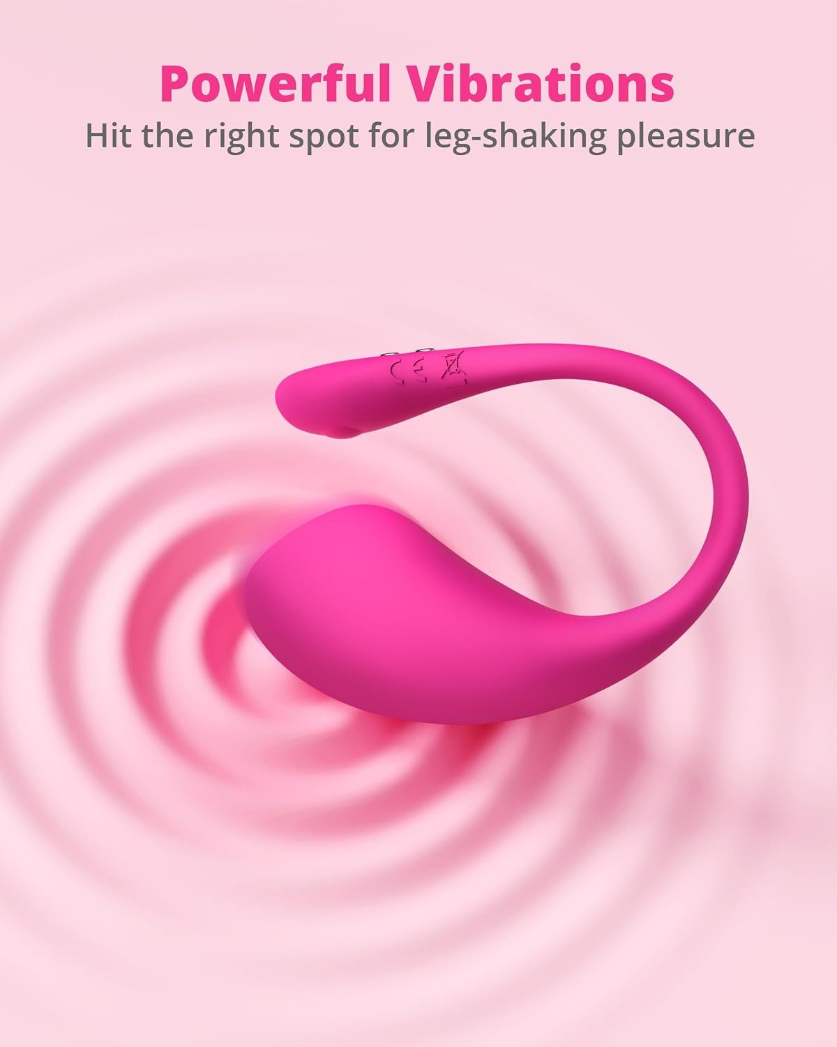 LOVENSE Lush 3 Bullet Vibrator Womens Sex Toys, Wearable G Spot Vibrator | App Remote Control, Long Distance Play, Unlimited Vibration Modes, Waterproof, Silicone, Rechargeable - Image 2