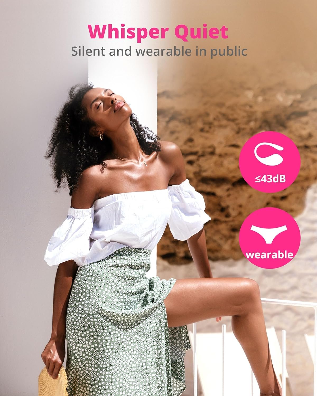 LOVENSE Lush 3 Bullet Vibrator Womens Sex Toys, Wearable G Spot Vibrator | App Remote Control, Long Distance Play, Unlimited Vibration Modes, Waterproof, Silicone, Rechargeable - Image 4