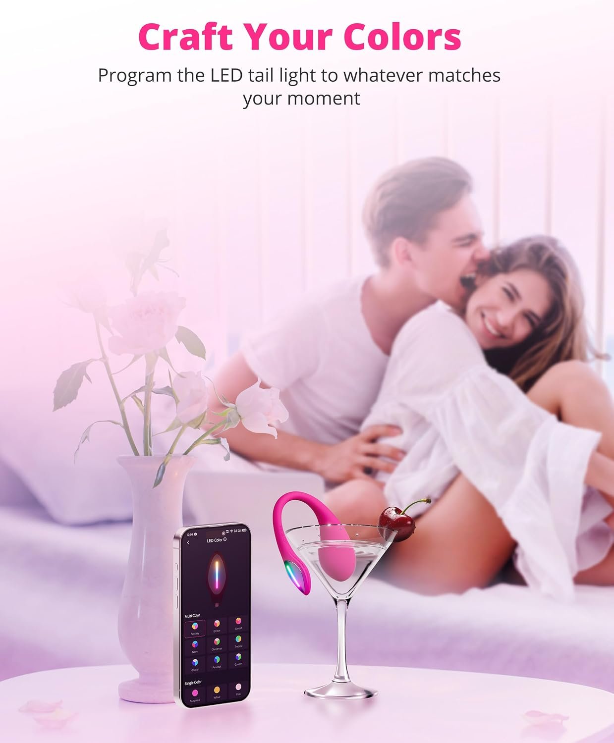 LOVENSE Lush Mini Wearable Vibrator, App-Controlled, G Spot, Waterproof | Long-Distance Remote Control Vibrator, Discreet Egg Vibrator, Quiet, Rechargeable, Couples Sex Toy, Beginner Friendly - Image 7