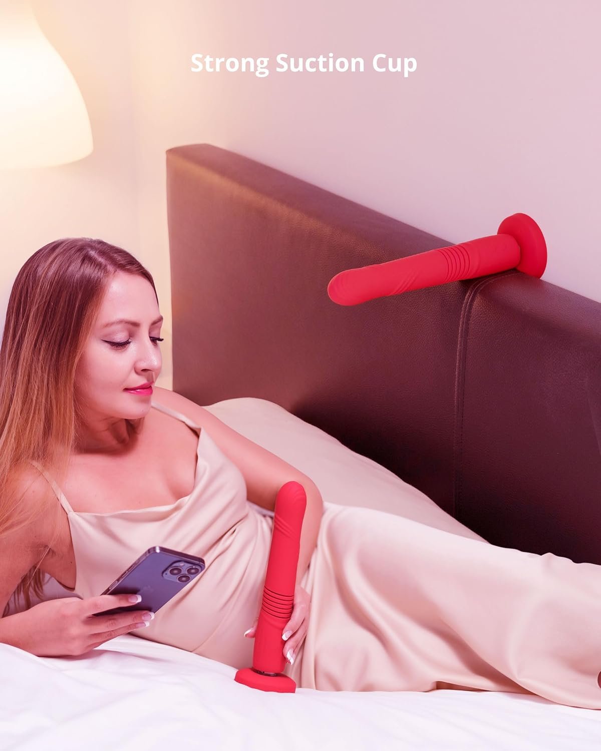 LOVENSE Gravity Thrusting Vibrator, G-Spot Dildo, App-Controlled, Bluetooth | Adult Sex Toy, Remote Control Vibrator, Long-Distance Control, Rechargeable, Thrusting & Vibrating Modes, for Women & Couples - Image 6