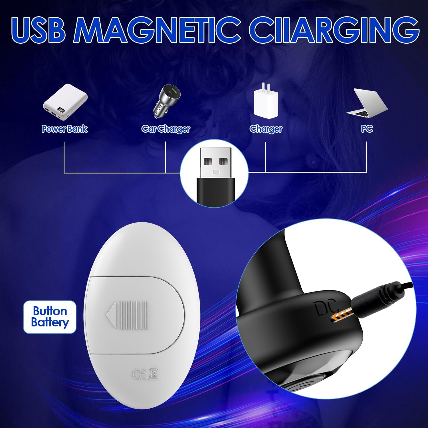 oreyurt Anal Plug Sex Toys Vibrator – Silicone Butt Plugs Training Kit with Remote Control, 10 Vibration Modes, Prostate Massager for Adults – Black - Image 6