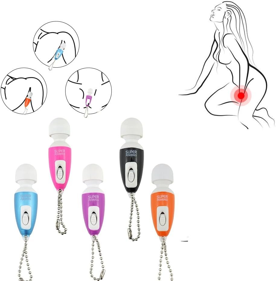 Mini Wand Vibrator Adult Sex Toys for Woman, G Spot Clit Vibrators Sexual Pleasure Tools, Personal Mini Female Vibrators Quiet Portable Massager, Dildo, Small Cordless Hand-held Massager Wand (Purple) - Image 7