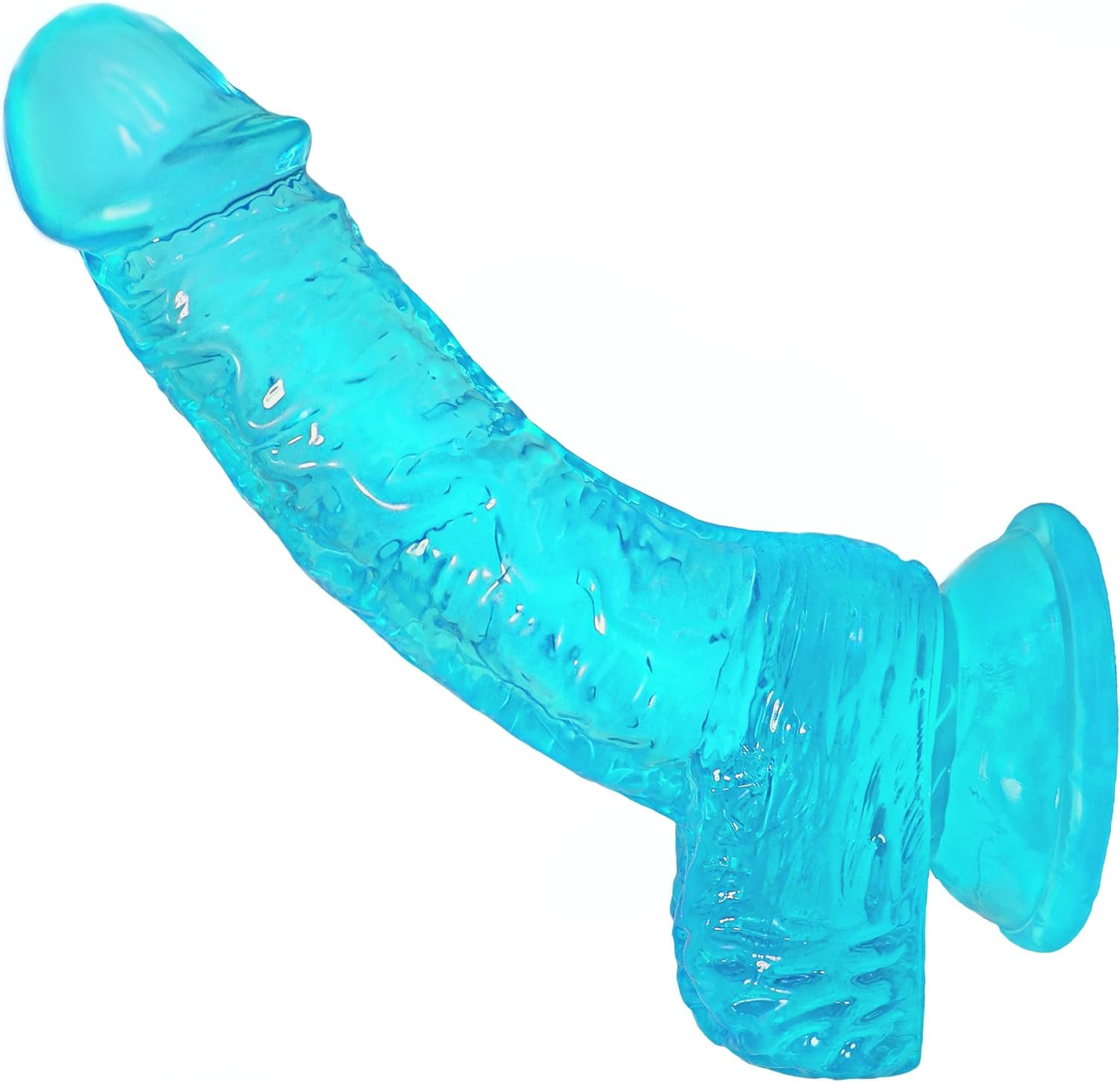 7 Inch Soft Realistic Dildo, Beginner Anal Dildos Stimulation Vaginal G-Spot and Anal Sexual, Safe Material Lifelike Men Penis with Strong Suction Cup, Adult Sex Toys for Women Men - Image 2