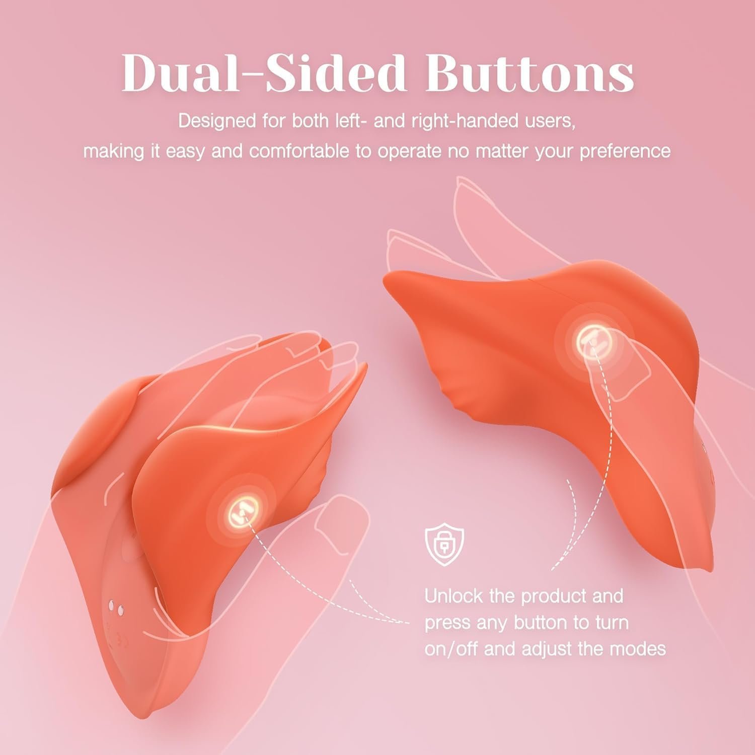 Tracy's Dog Lay-On Clitoral Vibrator Adult Sex Toys for Women & Couples | Palm-Fit Massager for Clit & Nipple Stimulation, 7 Modes, Soft Silicone, Waterproof, Rechargeable, Discreet & Travel-Friendly - Image 4