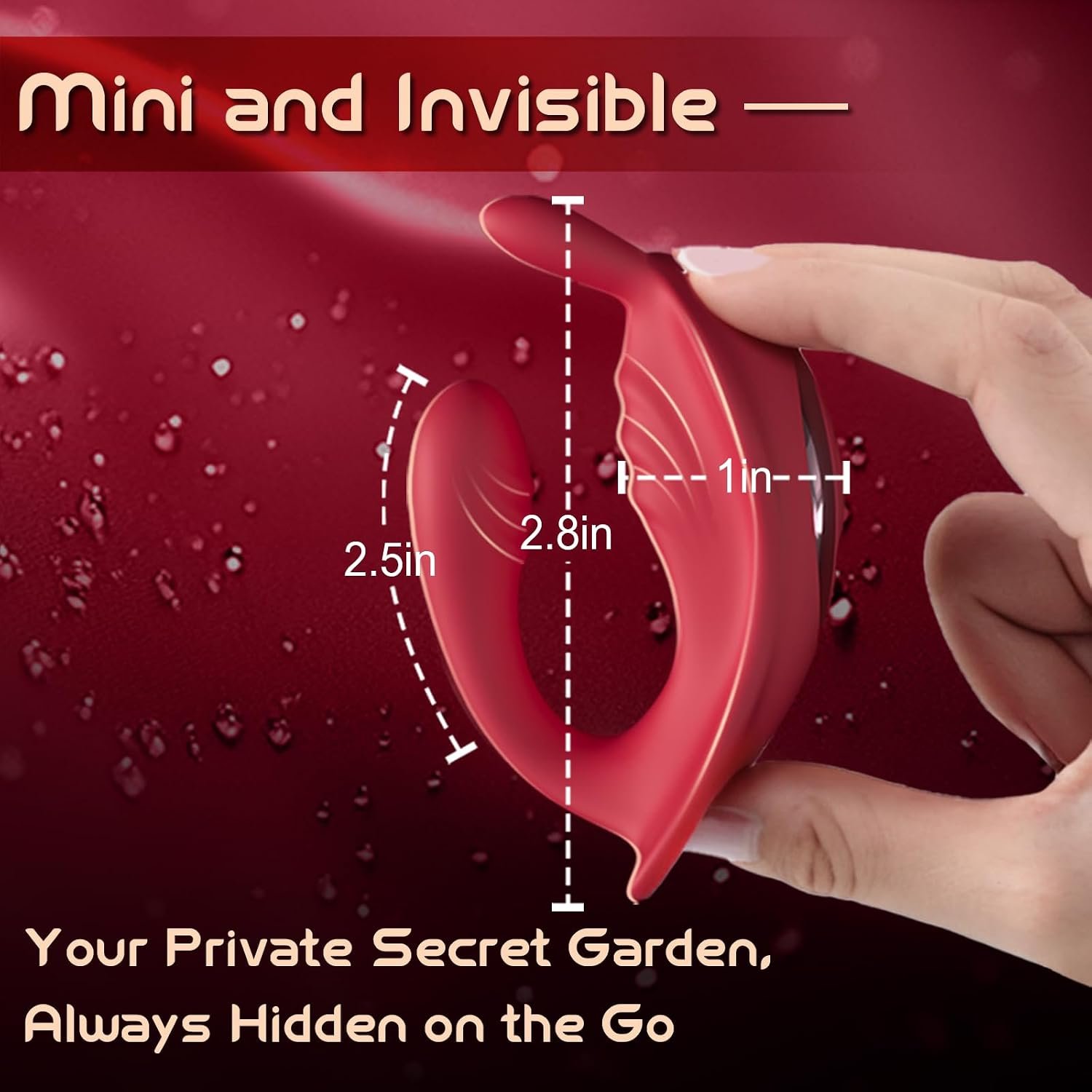 Couples App Remote Control Wearable Vibrator, Couple Women Adult Sex Toys, Long Distance Panty Vibrator with Rabbit Stimulator for G Spot Clitoral Penis Pleasure, Healexcer Female Kinky Sex Toy Game - Image 7