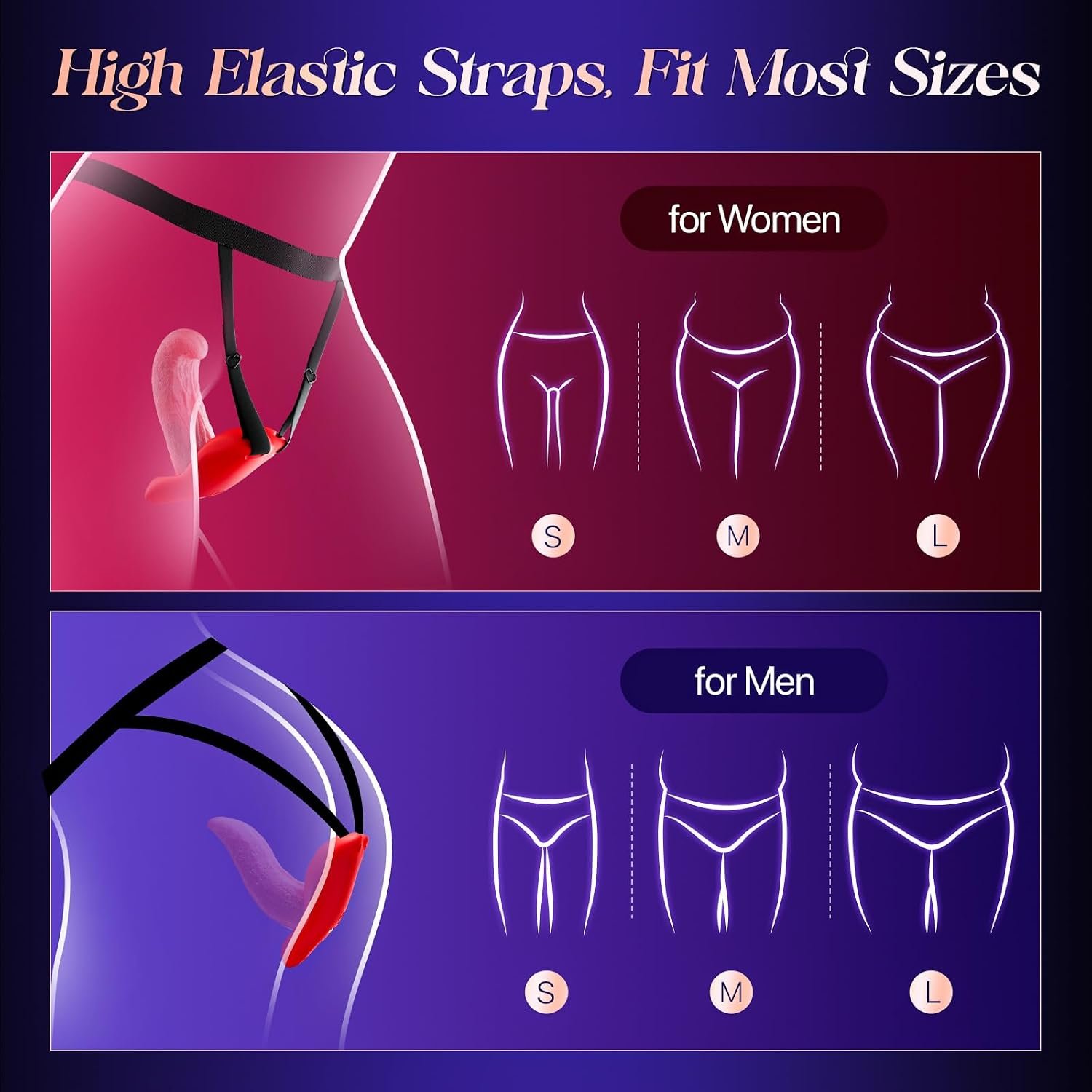 Sex Toys Women Wearable Vibrator - Realistic Tongue Licking Couples Sex Toys, APP Remote Control Adult Toys with 9 Vibrations for Clitoral G Spot Anal Double-Ended Dildos Vibrating Panties - Image 6