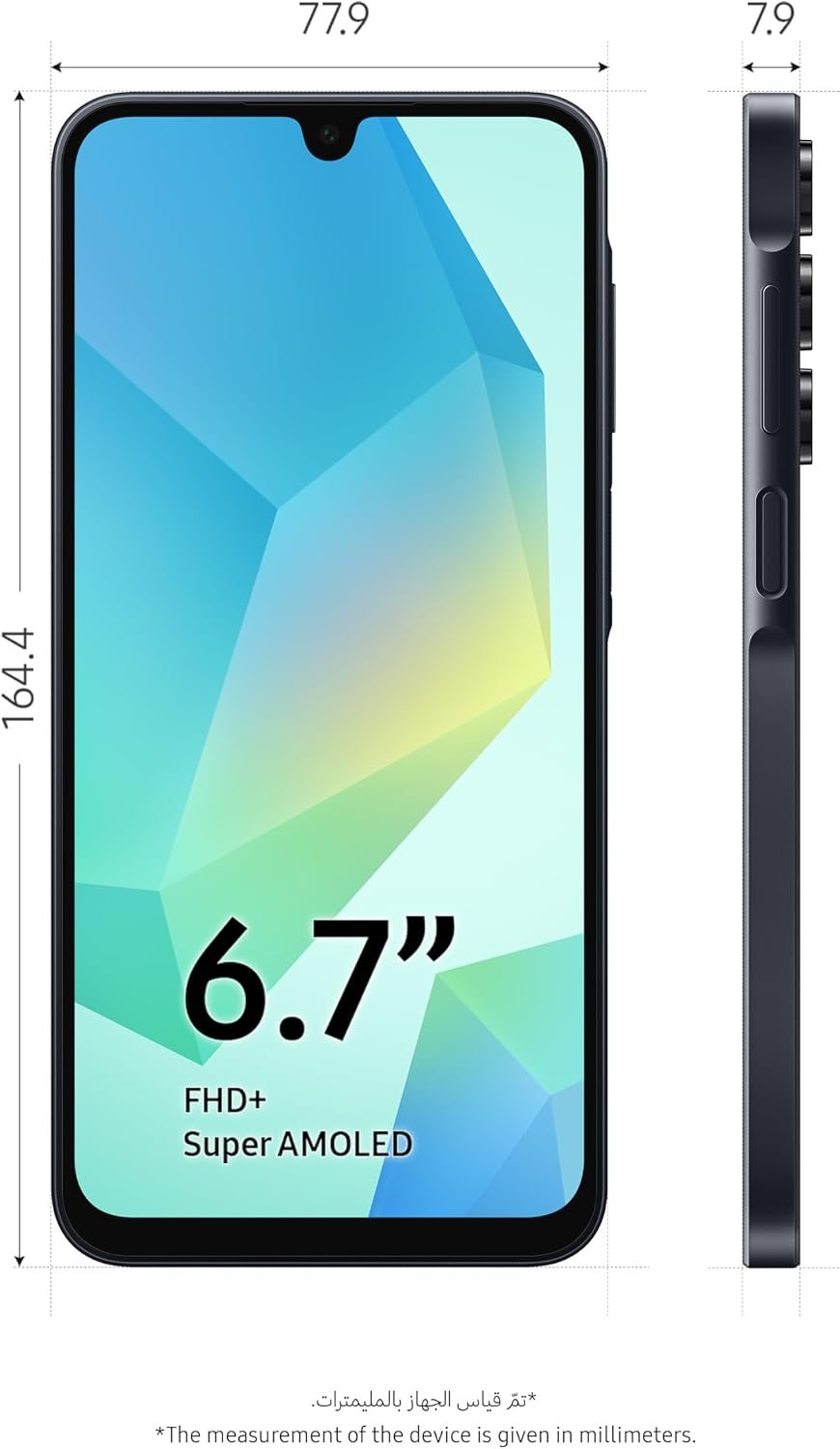 Samsung Galaxy A16 4G LTE (128GB + 4GB) International Model SM-A165F/DS Factory Unlocked, 6.7", Dual SIM, 50MP Triple Camera (Case Bundle), Black - Image 4