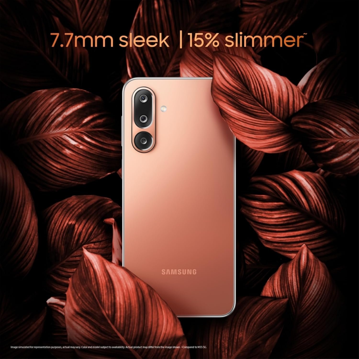Samsung Galaxy M36 5G Mobile (Velvet Black, 6GB RAM, 128GB Storage) | Google Gemini| Gorilla Glass Victus+ | 7.7mm | AI Enhanced 50MP OIS Triple Camera| Nightography| Lag-free Gaming | Without Charger - Image 7