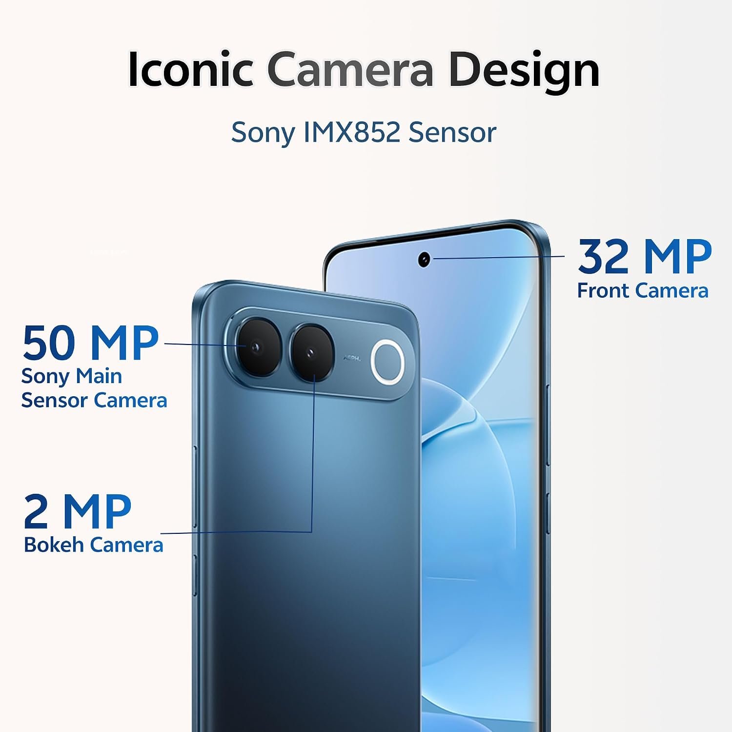 vivo S2 5G (Sapphire Blue, 8GB RAM, 256GB Storage) | 50MP Sony Camera | 4K Video | 7050 mAh Battery | 3D Curved AMOLED Display | MTK D-7360 Turbo Processor with No Cost EMI/Additional Exchange Offers - Image 5