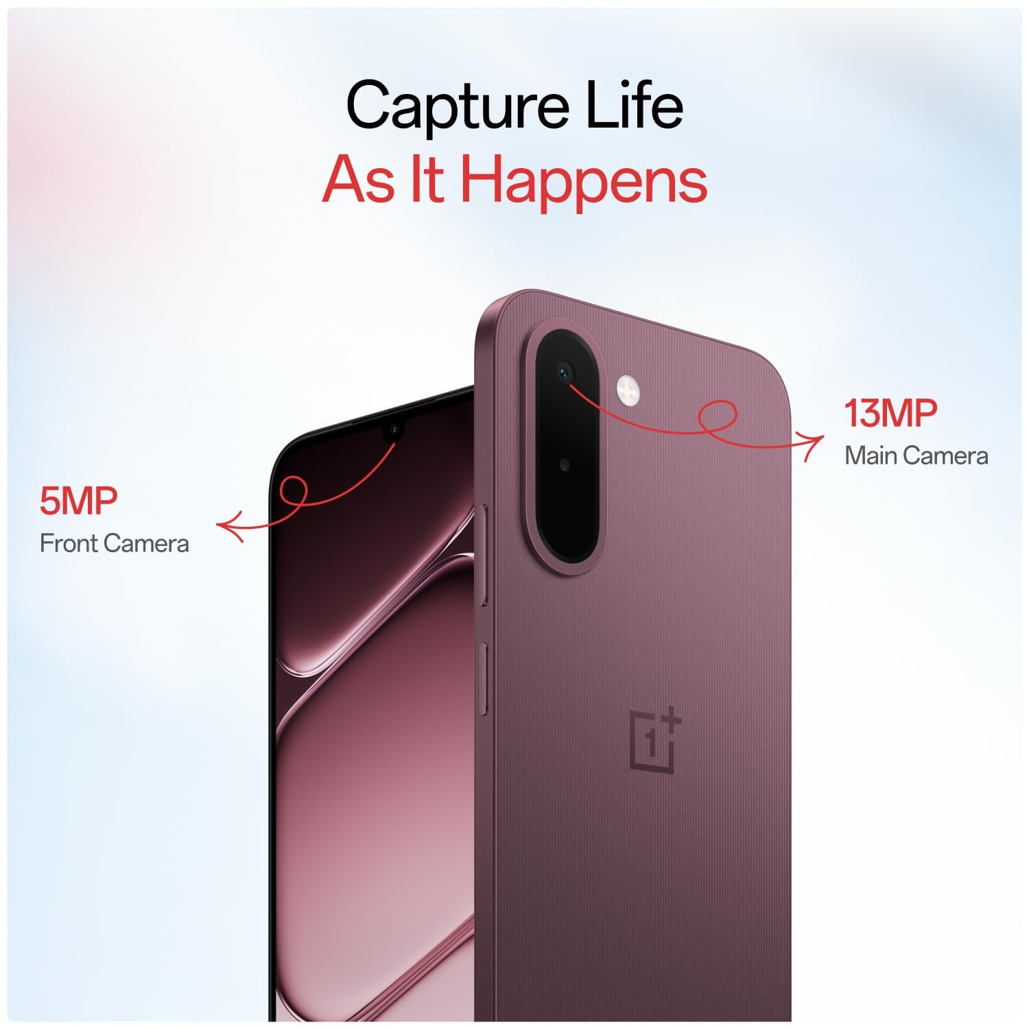 OnePlus N6x | 4GB+128GB | Burgundy Red | 7000mAh Battery | Power for Days | 48-Months Smoothness | Smooth 120Hz Display | Largest 5300mm2 Cooling System | Military-Grade Durability - Image 7