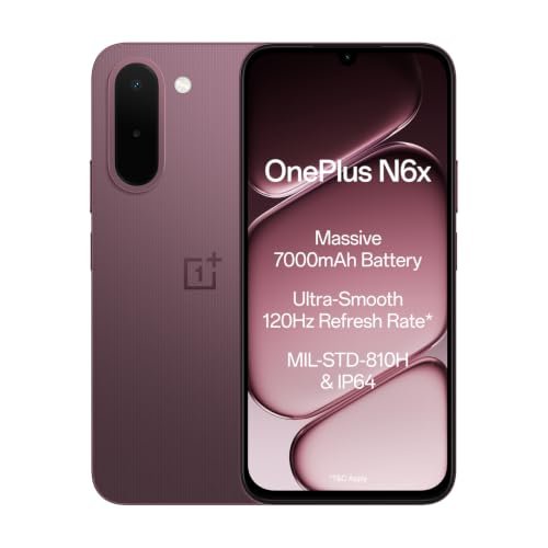 OnePlus N6x | 4GB+128GB | Burgundy Red | 7000mAh Battery | Power for Days | 48-Months Smoothness | Smooth 120Hz Display | Largest 5300mm2 Cooling System | Military-Grade Durability - Image 12