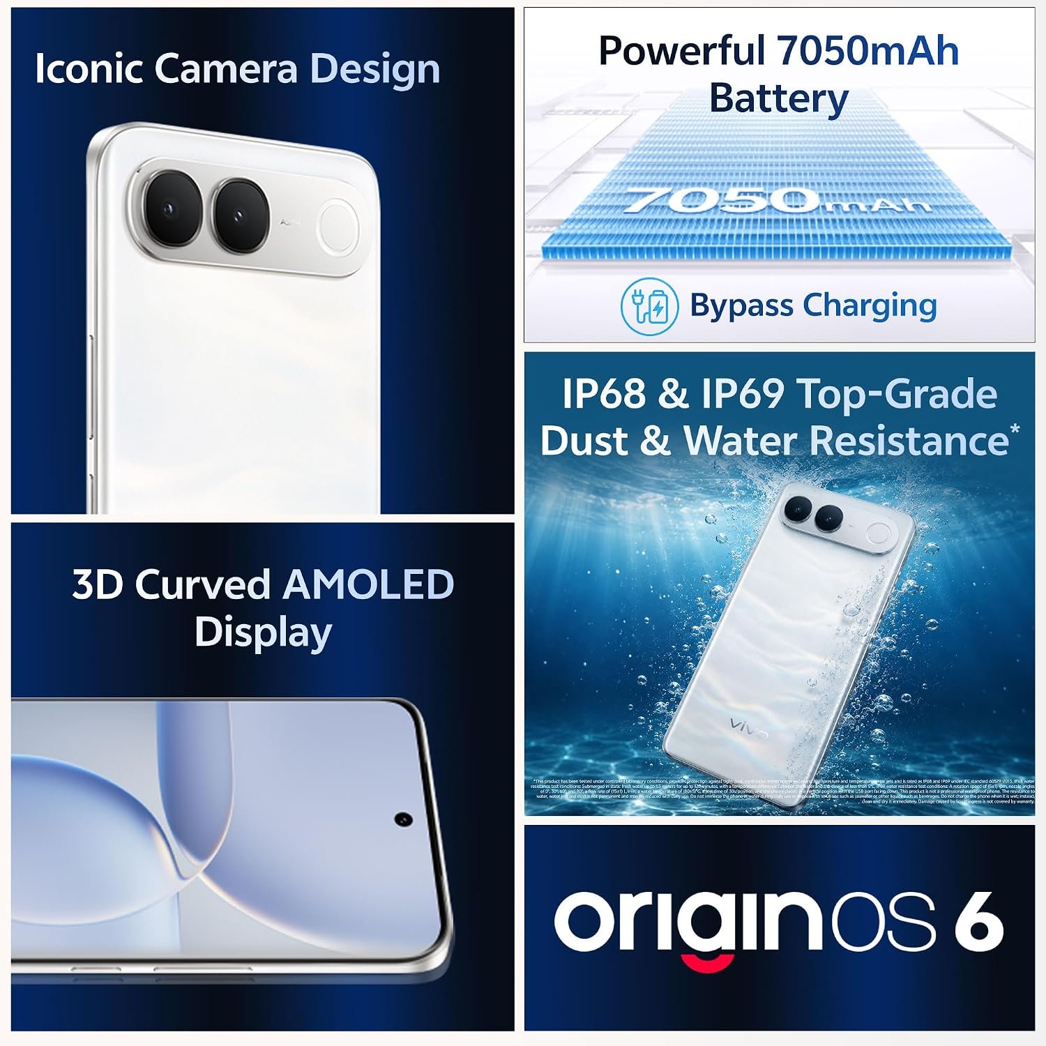 vivo S2 5G (Silk White, 8GB RAM, 128GB Storage) | 50MP Sony Camera | 4K Video | 7050 mAh Battery | 3D Curved AMOLED Display | MTK D-7360 Turbo Processor with No Cost EMI/Additional Exchange Offers - Image 2