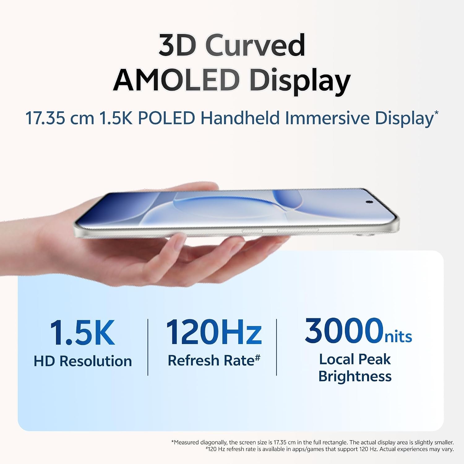 vivo S2 5G (Silk White, 8GB RAM, 128GB Storage) | 50MP Sony Camera | 4K Video | 7050 mAh Battery | 3D Curved AMOLED Display | MTK D-7360 Turbo Processor with No Cost EMI/Additional Exchange Offers - Image 4